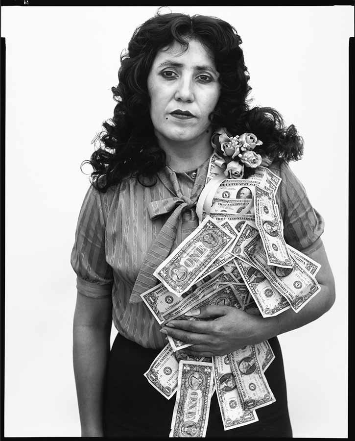Petra Alvarado, trabajadora de f�brica, en su cumplea�os, El Paso, Texas, 22 de abril de 1982.