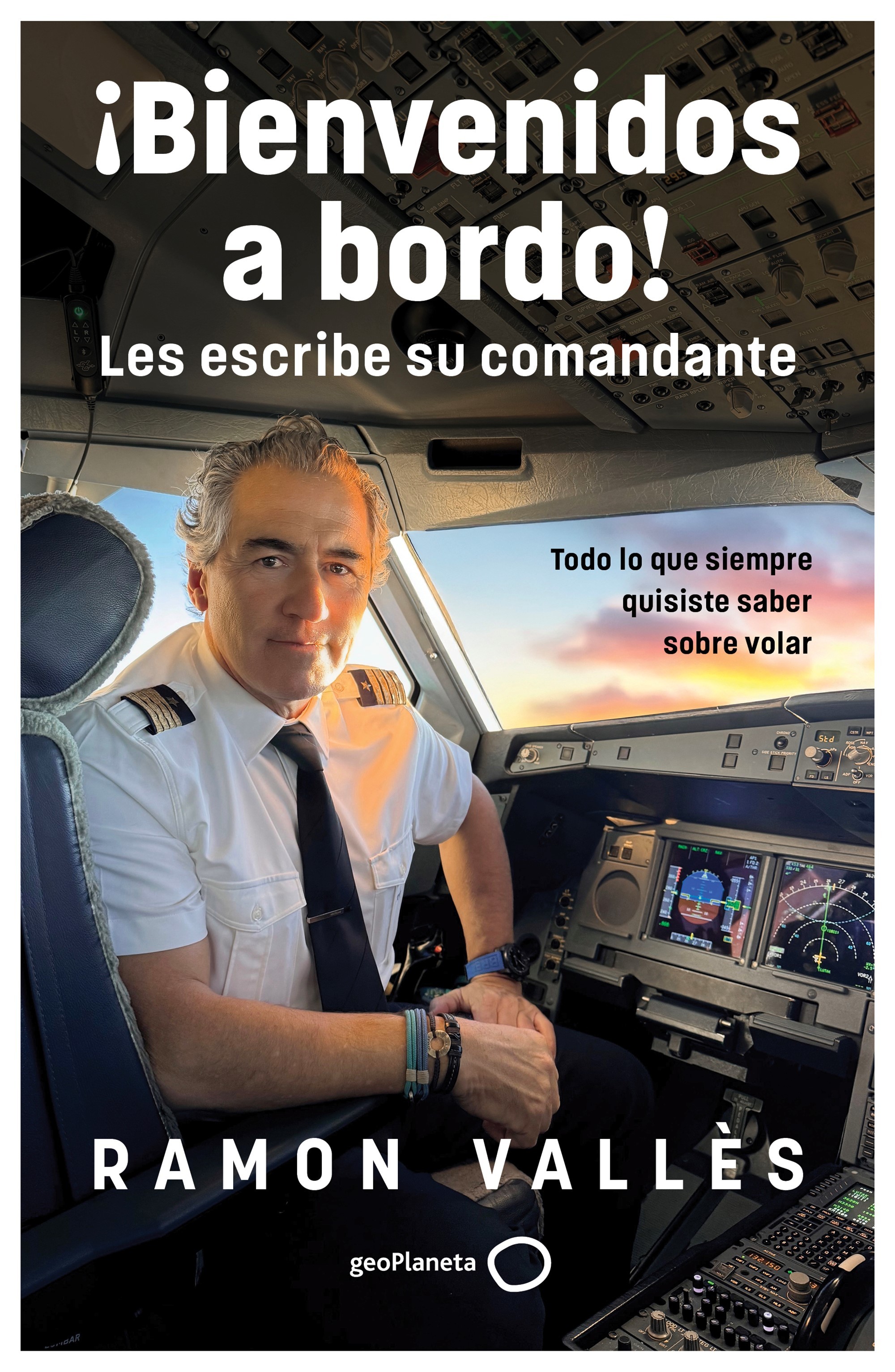 Portada del libro '�Bienvenidos a bordo! Les escribe su comandante'.