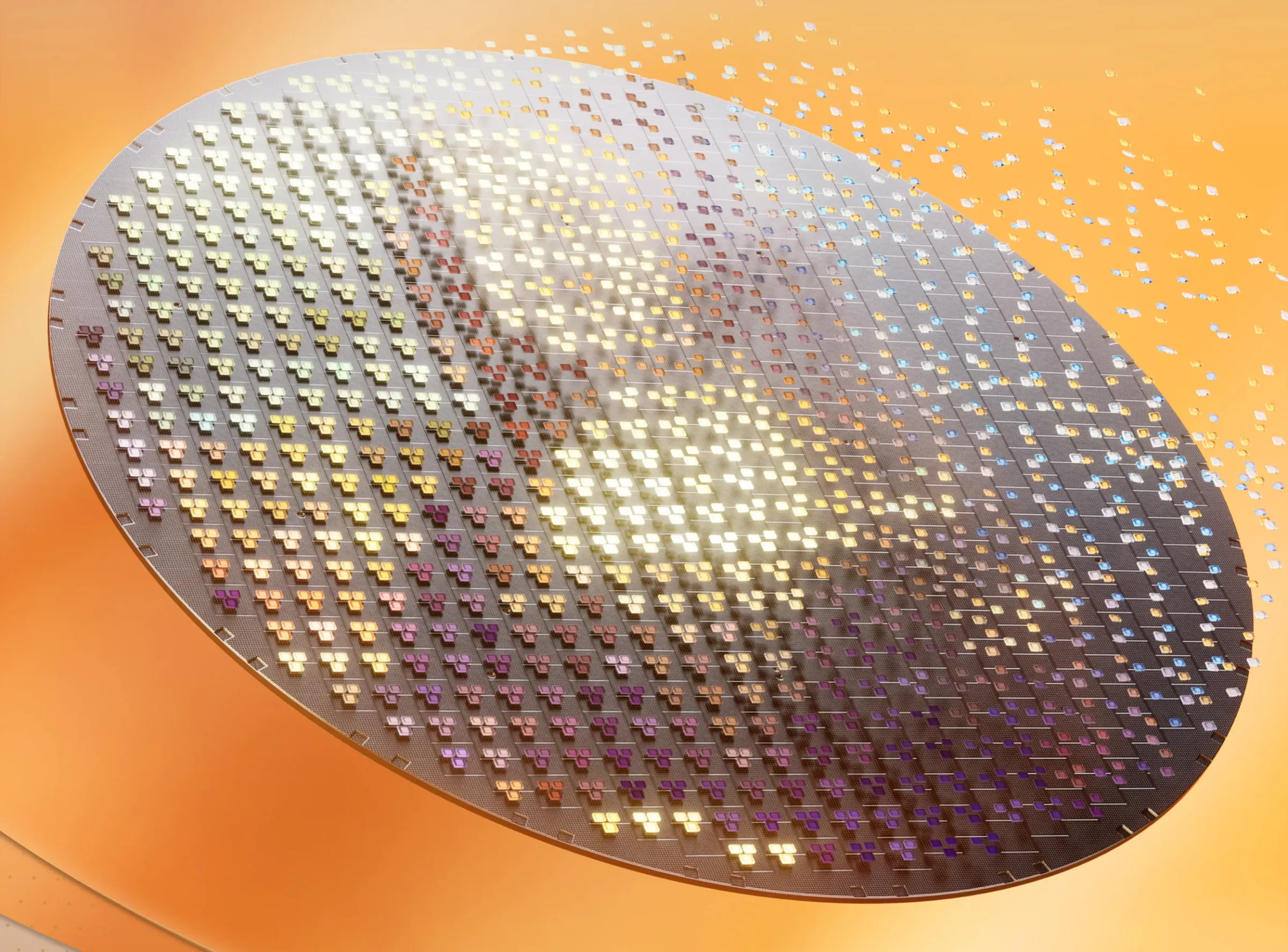 A look at the LED array inside the Govee Ceiling Light Ultra.
