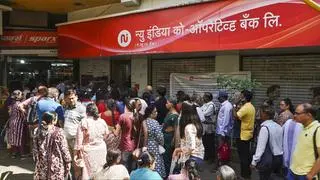 RESCUE ACT: Customers of troubled New India Cooperative Bank await succour from RBI
