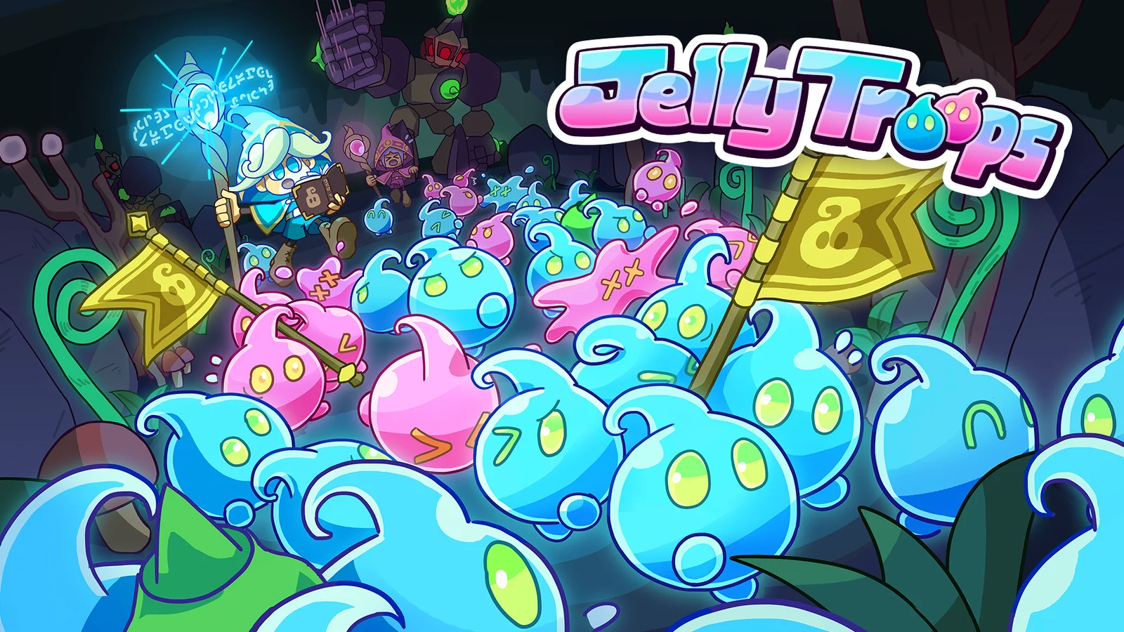 软萌史莱姆对战RTS《果冻部队》(Jelly Troops)Nintendo Switch™版即将上线!
