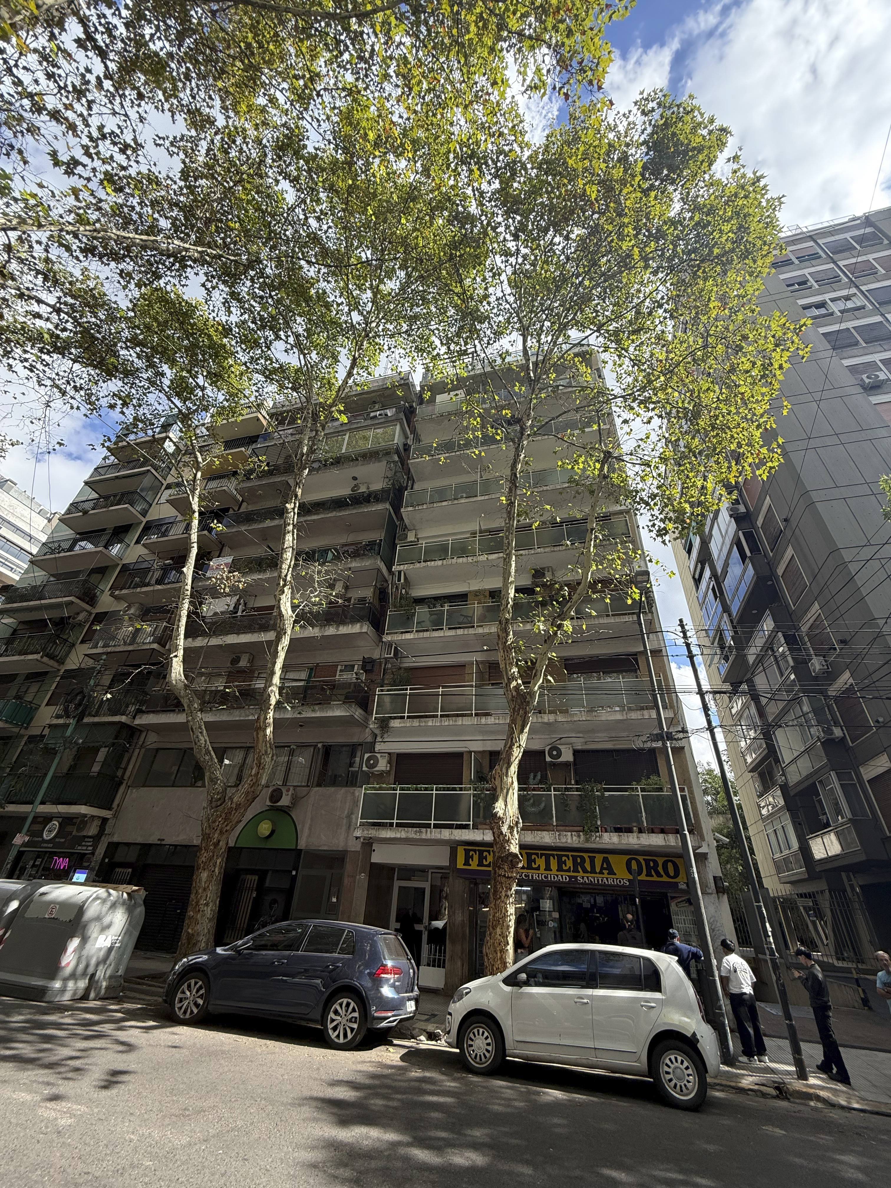 El edificio del porte�o barrio de Palermo donde fue hallado el cuerpo.