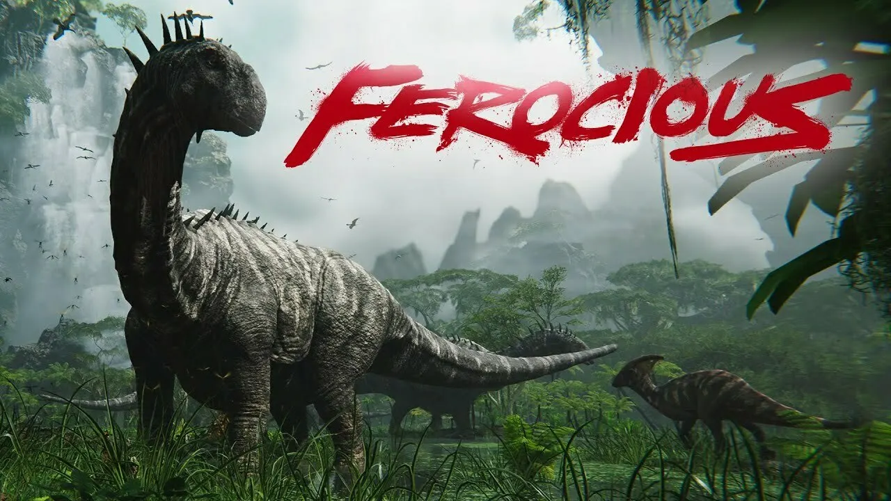 迎战史前生物:第一人称探索生存游戏《FEROCIOUS》正式公开