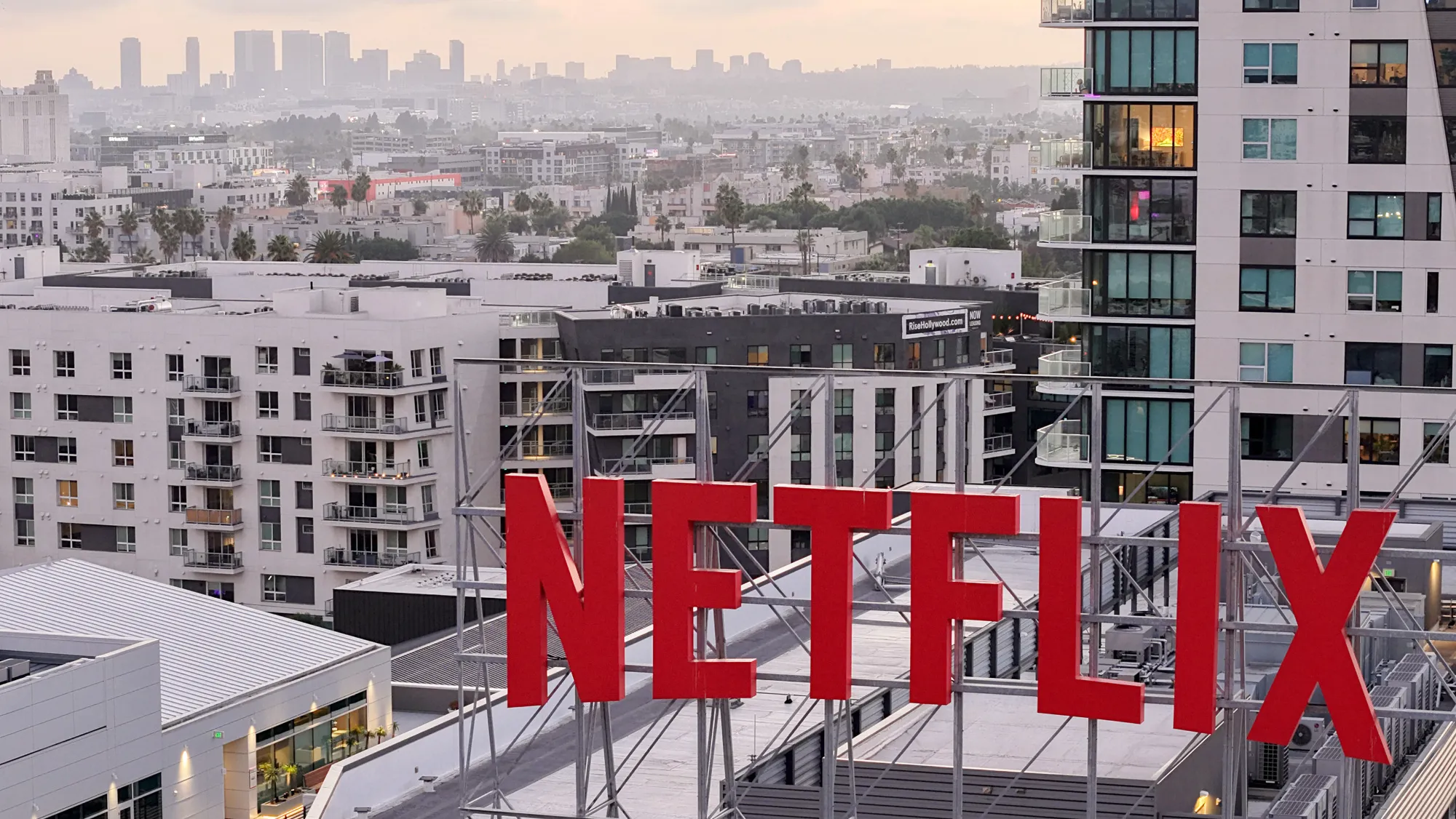Netflix corporate offices in Los Angeles.