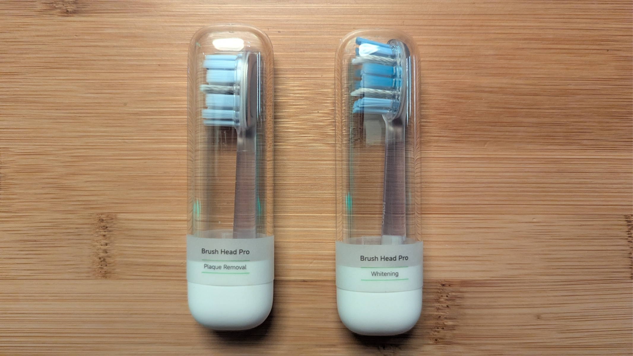 Laifen Wave Pro brush heads before unboxing