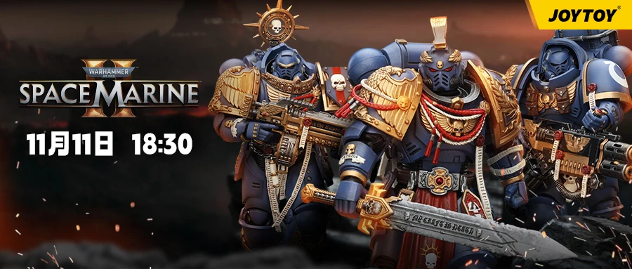 JOYTOY战锤新品公布:钢铁勇士铁环机器人参战