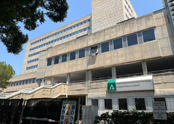 El Hospital Materno Infantil de M�laga, en una imagen de archivo