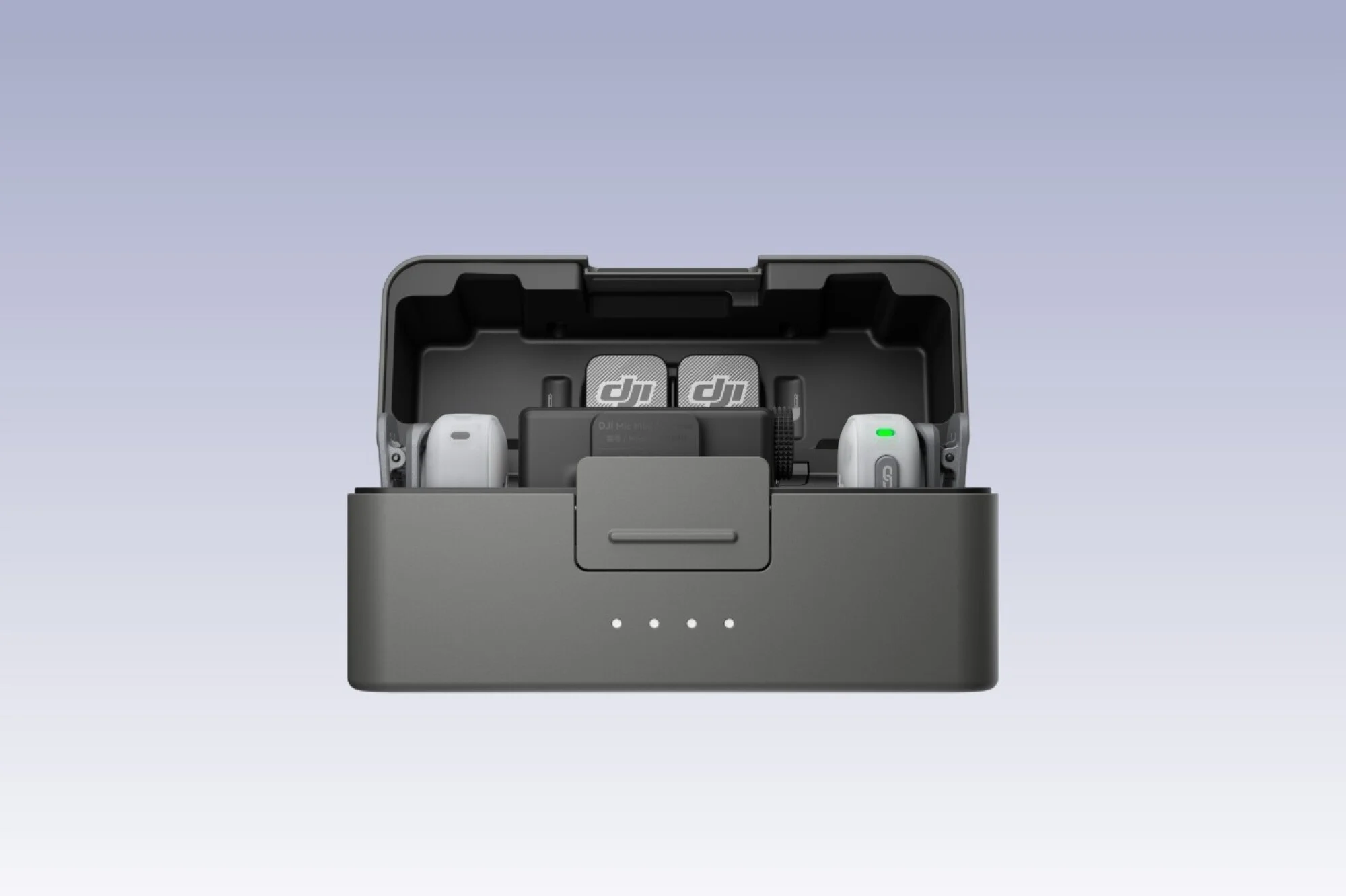DJI microphones in their case
