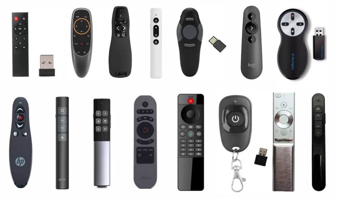 Всевозможные USB аэро-мышки, кликеры, брелоки и пульты