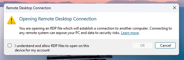 微软承认 4 月更新导致 Win11 无法正常使用远程桌面
