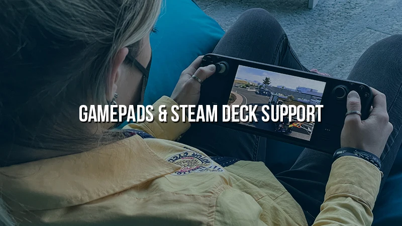 《欧洲卡车模拟2》及《美洲卡车模拟》现已实装手柄及Steam Deck专属优化