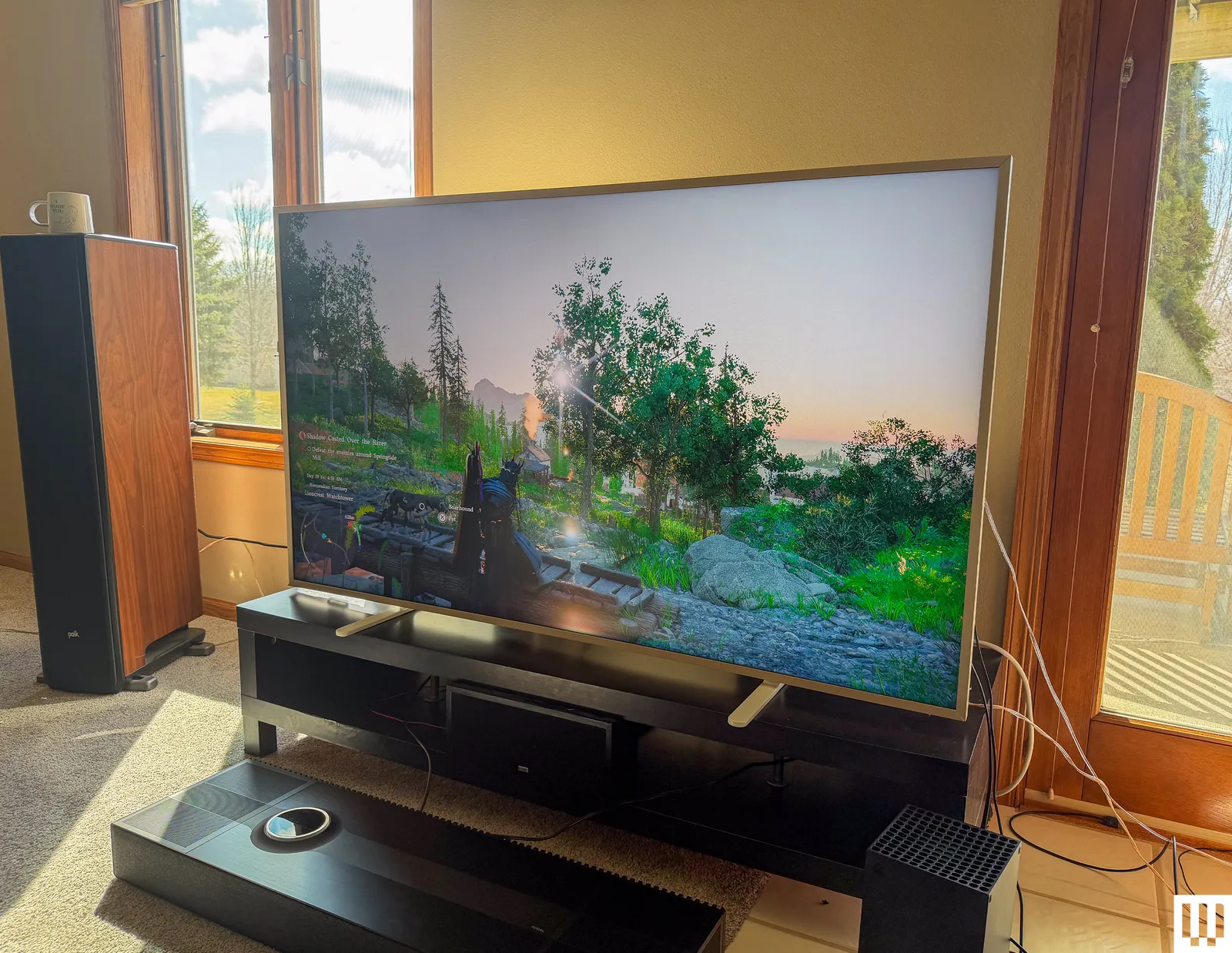 Image may contain Computer Hardware Electronics Hardware Monitor Screen TV Art and Painting