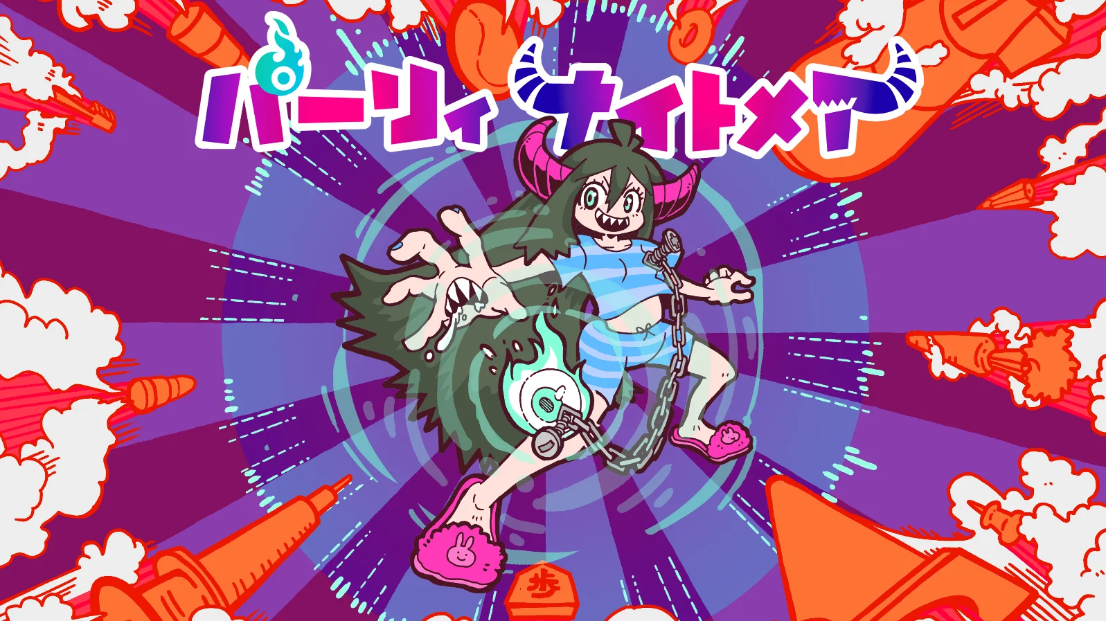 战胜一切烦恼的反弹&伙伴动作游戏《Parry Nightmare》将在3月1日登陆Steam