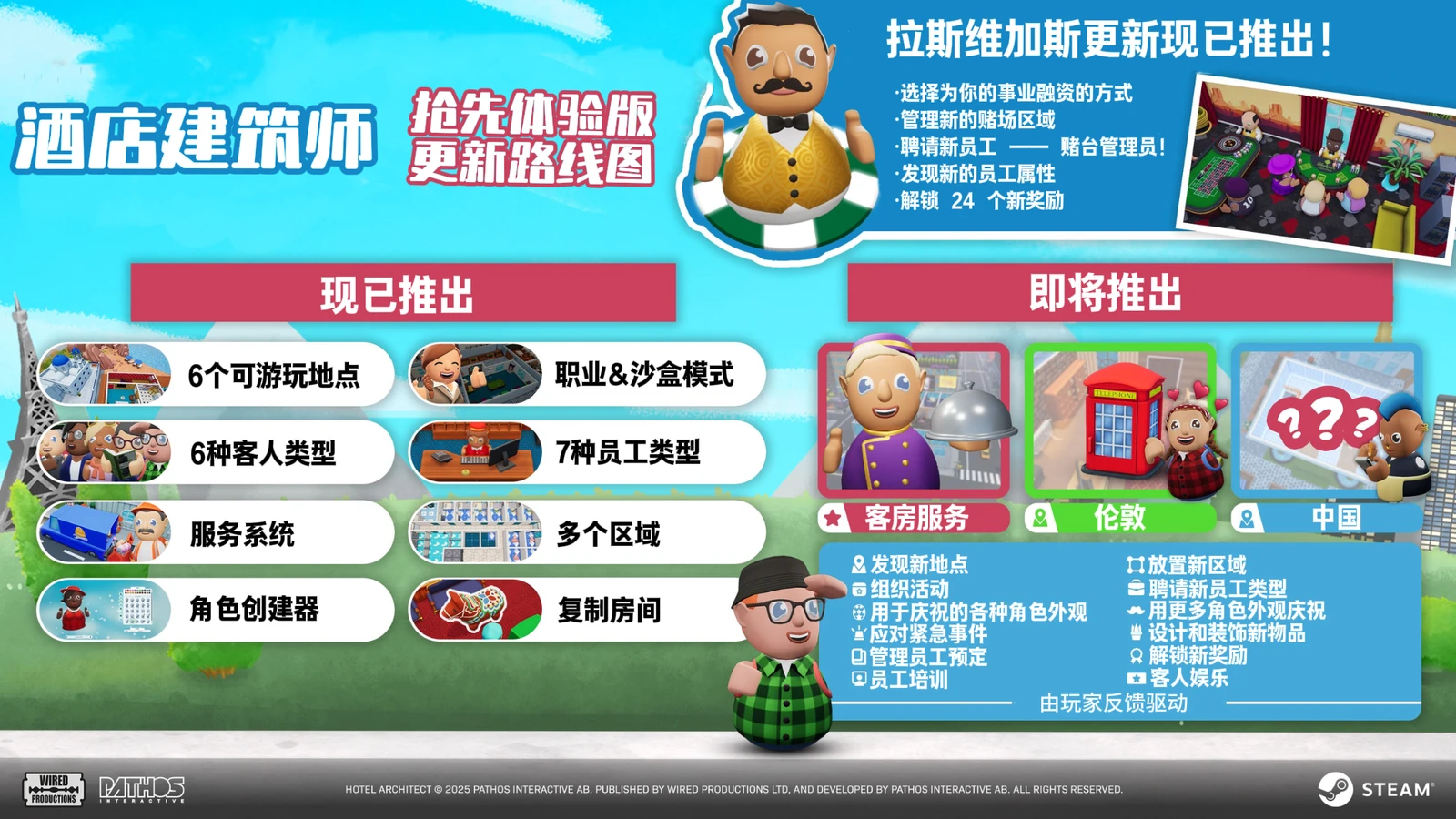 拉斯维加斯来啦!《酒店建筑师》迎来迄今为止最大规模更新!