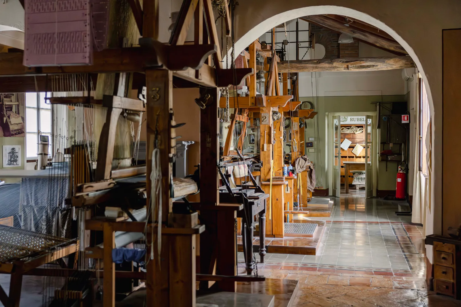 Image may contain Wood Architecture Building Factory Cross Symbol Manufacturing and Workshop