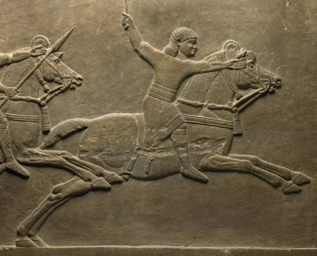 Relieve del palacio norte de Nínive