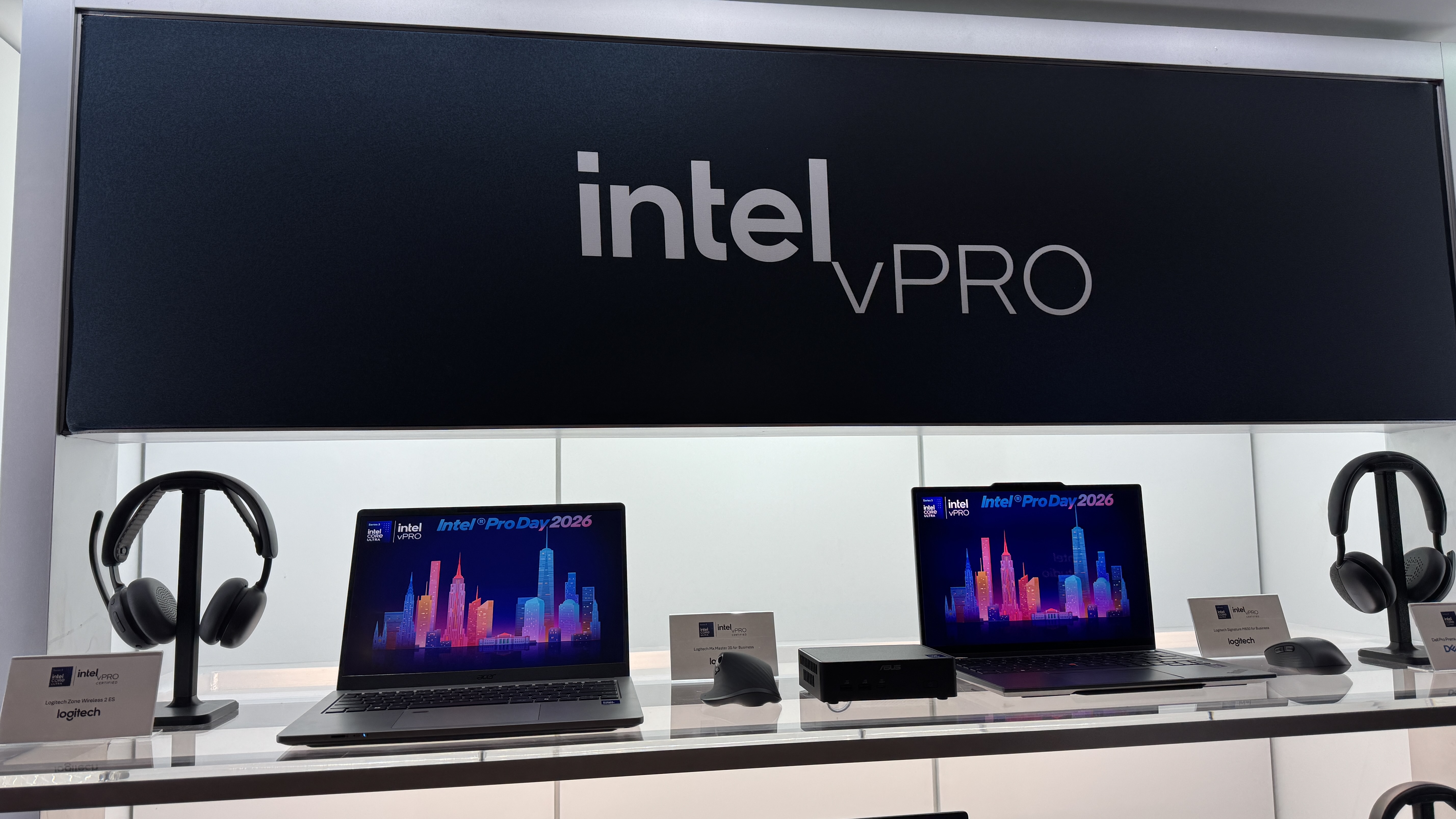 An Intel vPro logo.