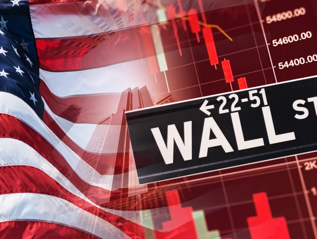 crash in the market at wall street