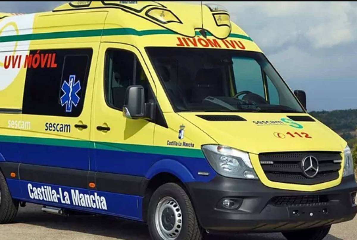 Una UVI m�vil en Castilla La Mancha.