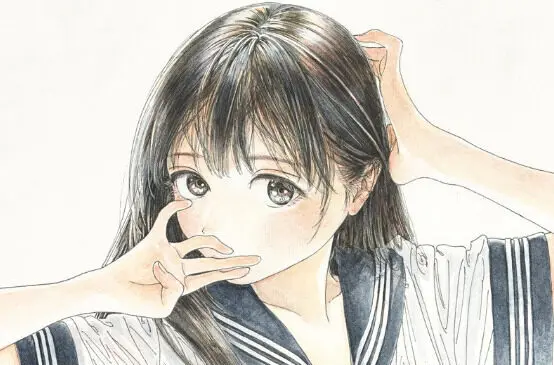 《明日酱的水手服》作者、博首本画集发售