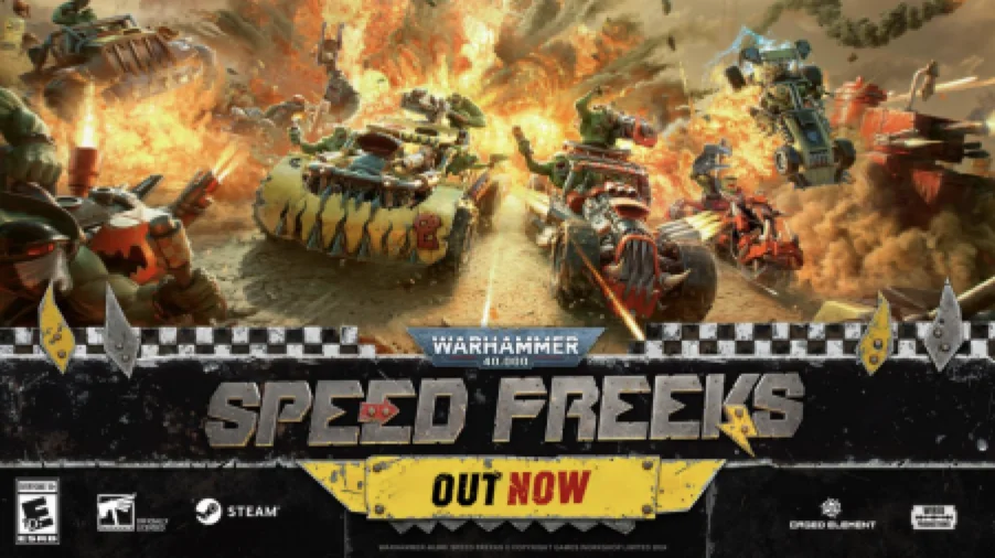 《战锤40K:极速狂飙》现已正式登陆Steam!
