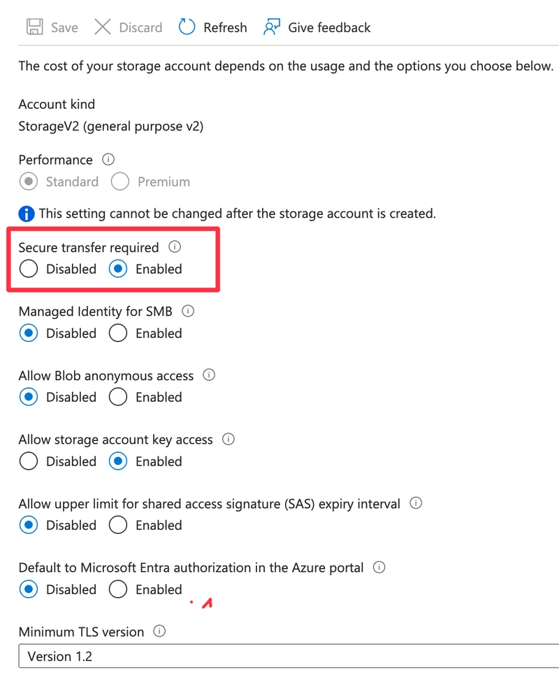 Secure transfer