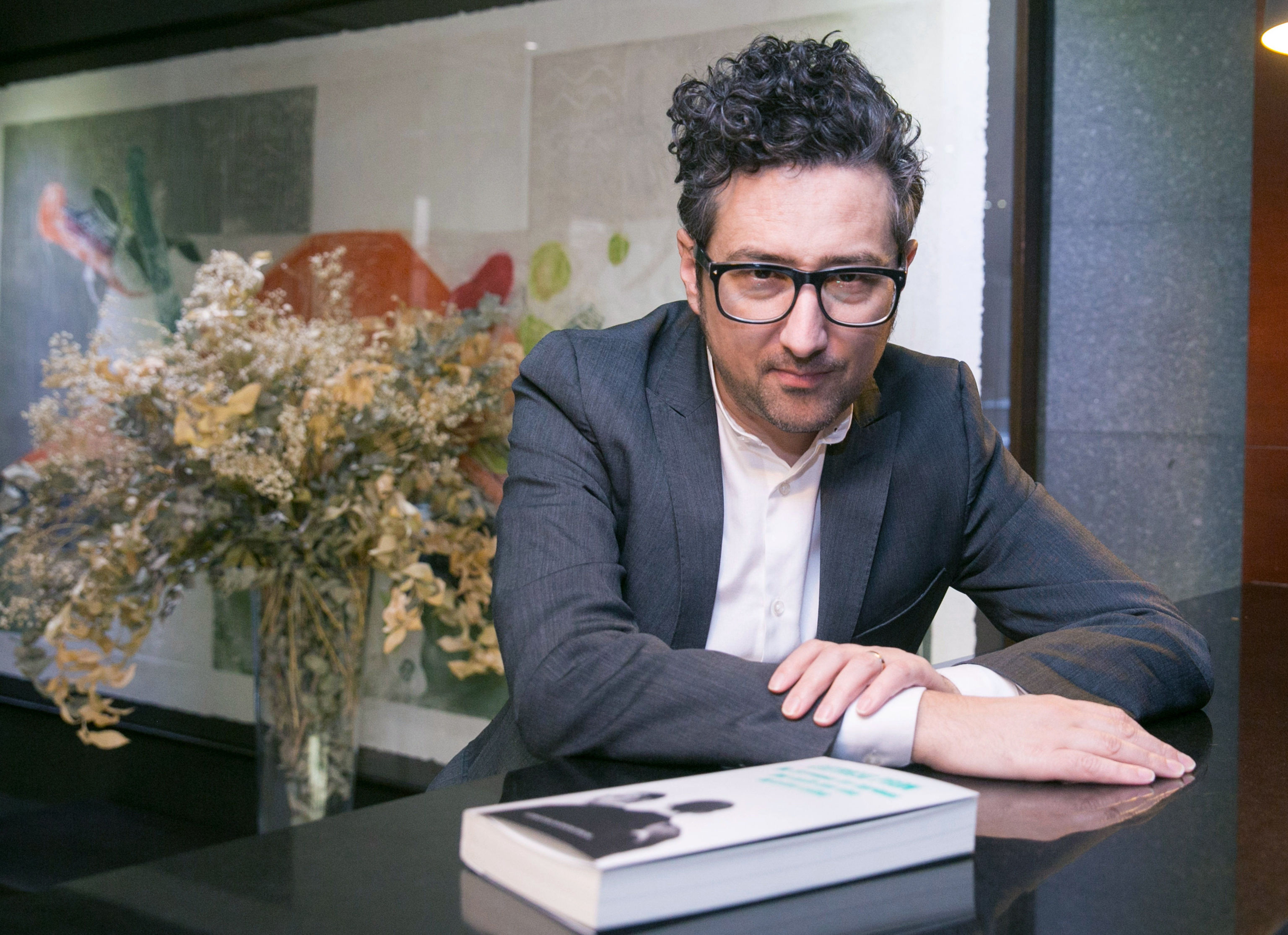 El escritor Patricio Pron.