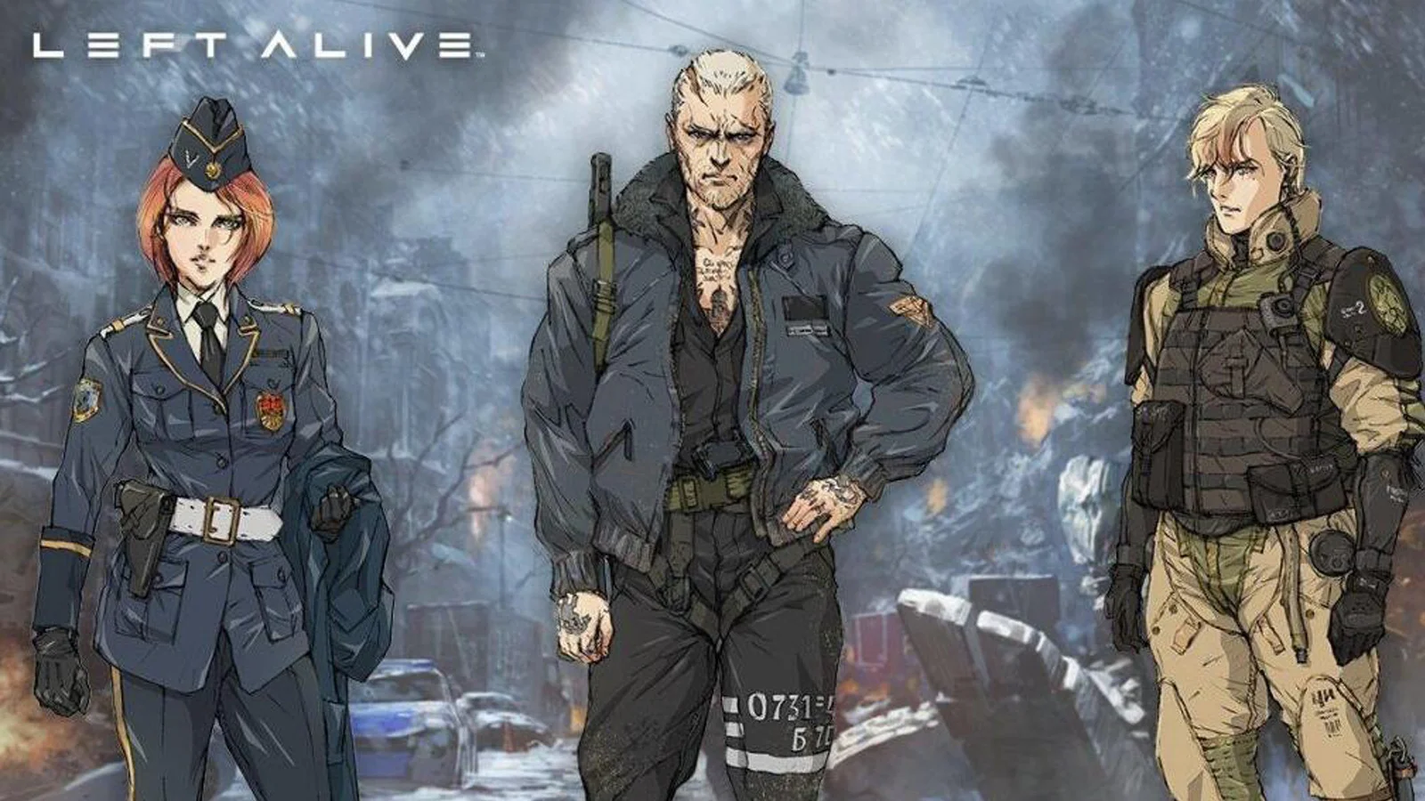 和《前线任务》同一世界观!SE公开《LEFT ALIVE》全新预告片