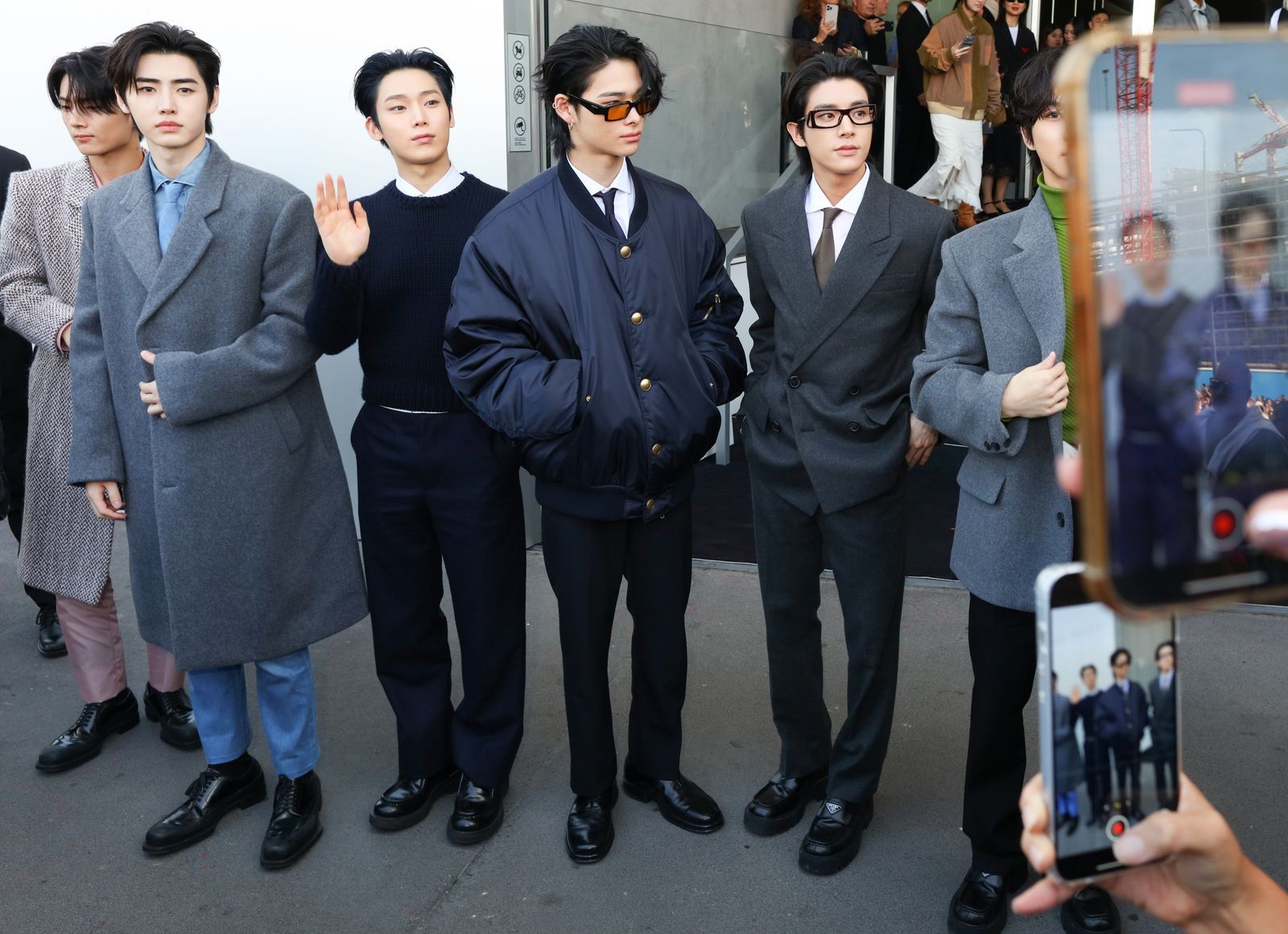 Image may contain Xiaojun Masaki Suda Derek Chang Accessories Formal Wear Tie Clothing Coat Footwear and Shoe