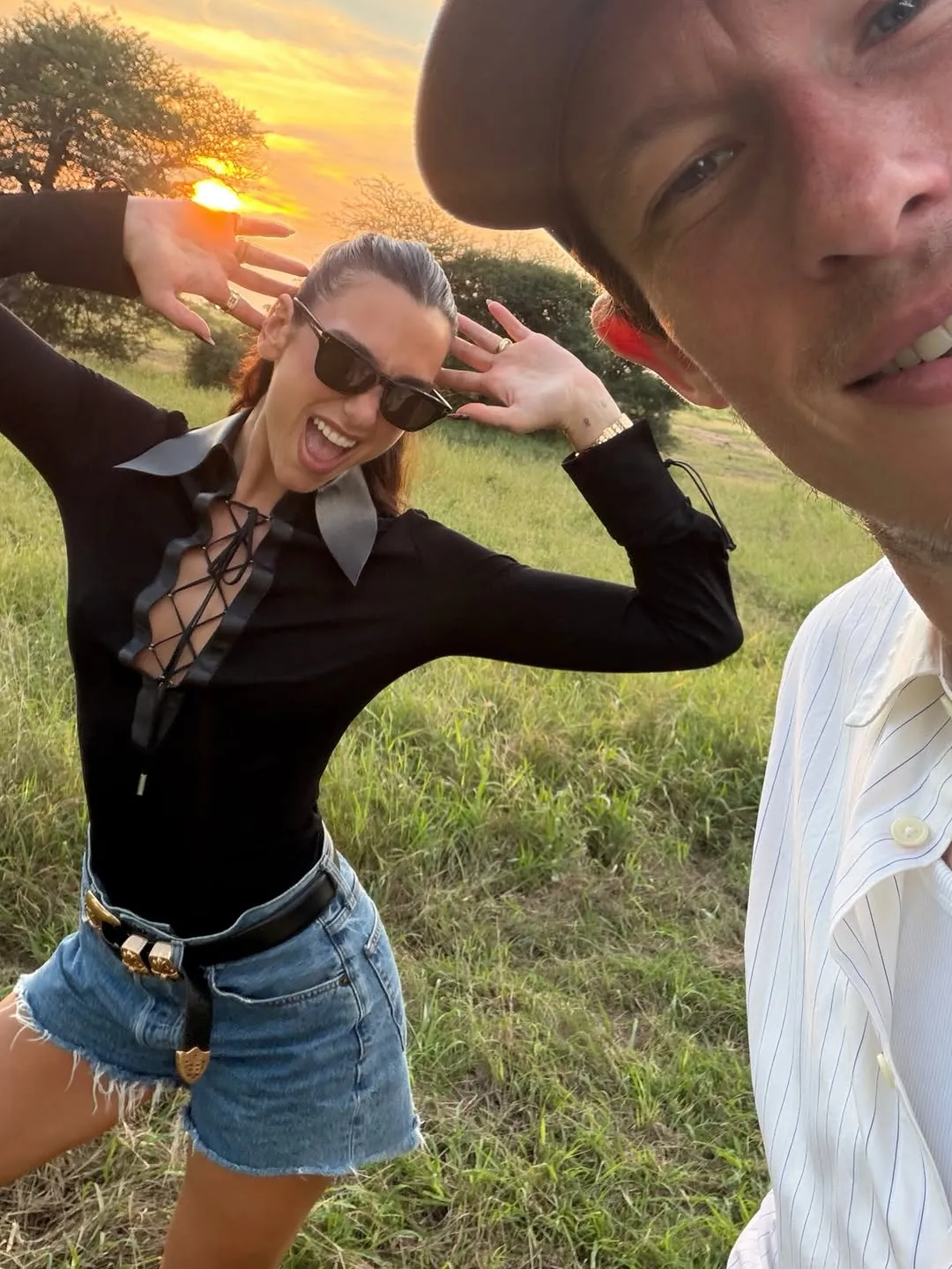 Dua Lipa and Callum Turner