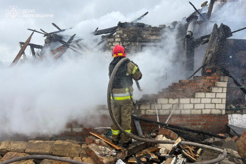 Russian drone strikes hit Ukraine’s Balakliia