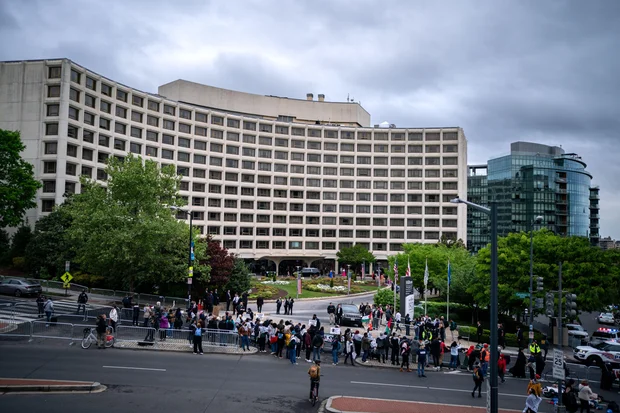 Activists Rally Outside White House Correspondents Dinner In Support Of Gaza 