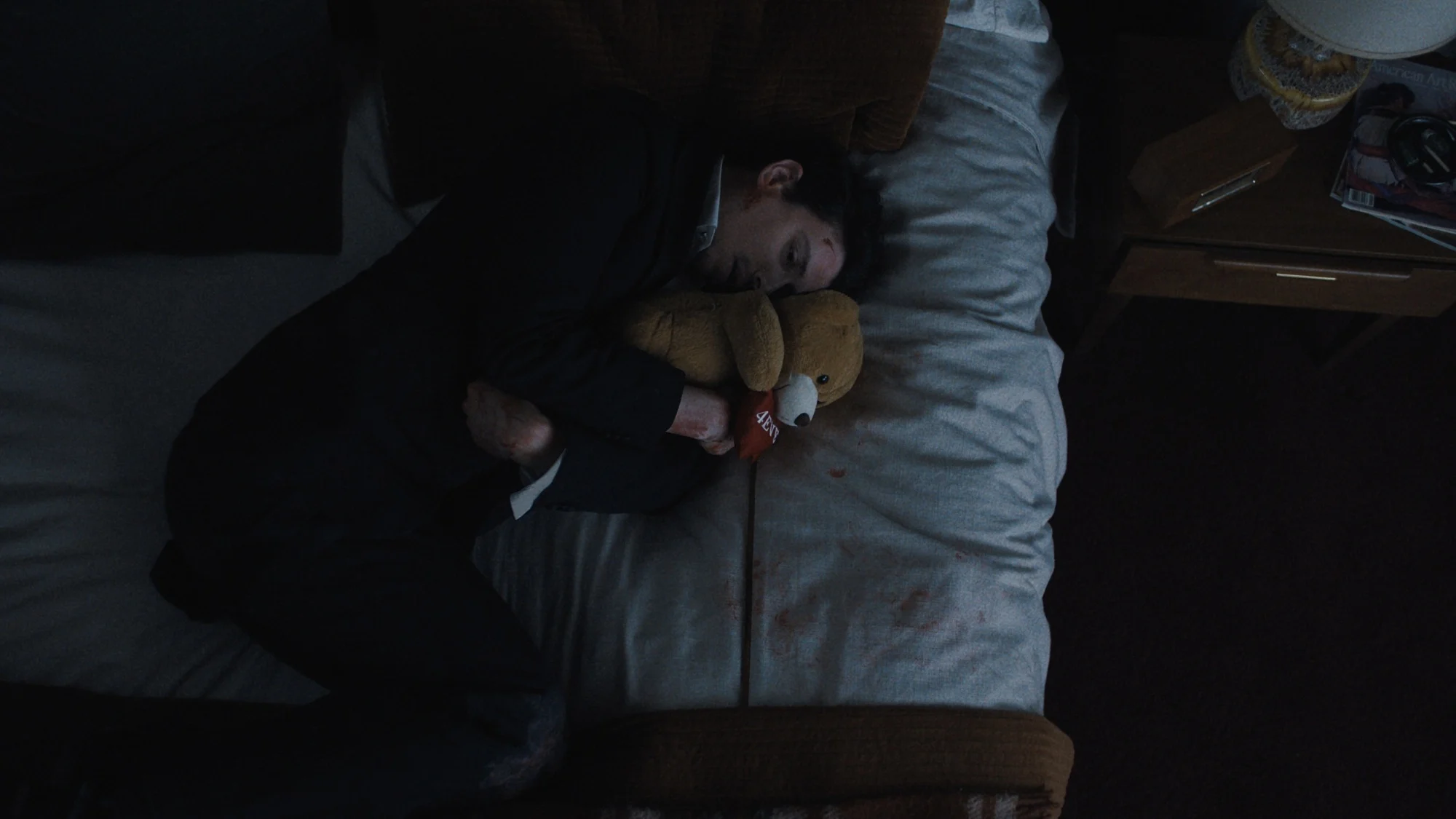 Adam DiMarco in "Something Very Bad Is Going to Happen."