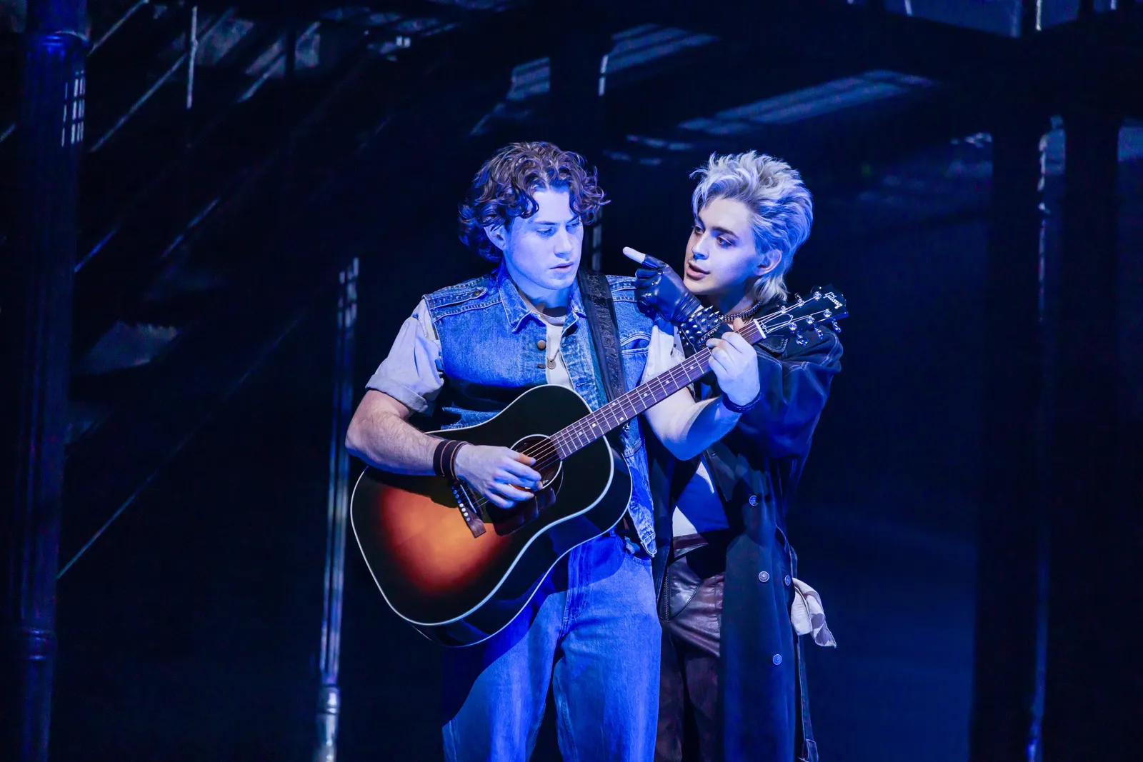 Image may contain Drew Seeley Guitar Musical Instrument Adult Person Performer Guitarist and Leisure Activities