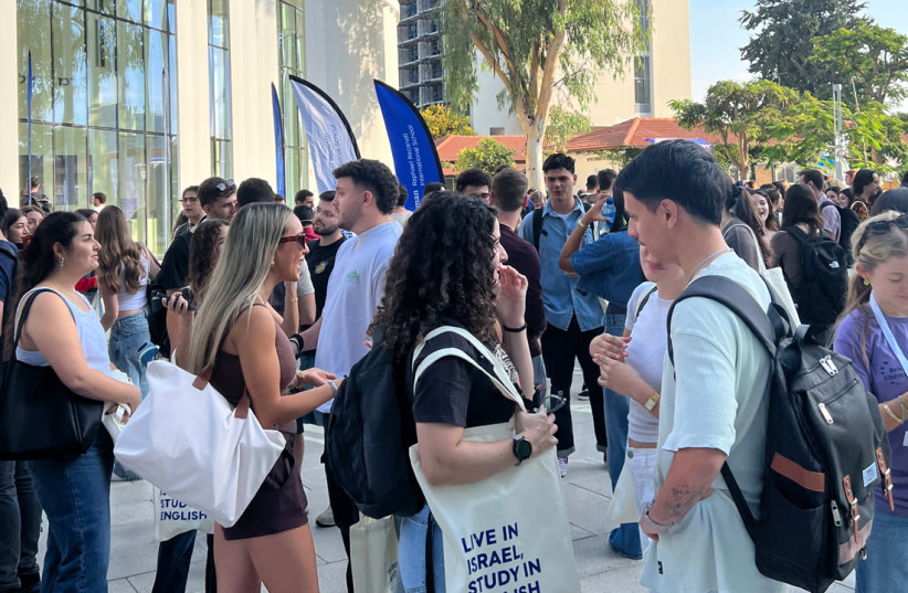 More than half of the students in the Raphael Recanati International School will make Aliyah
