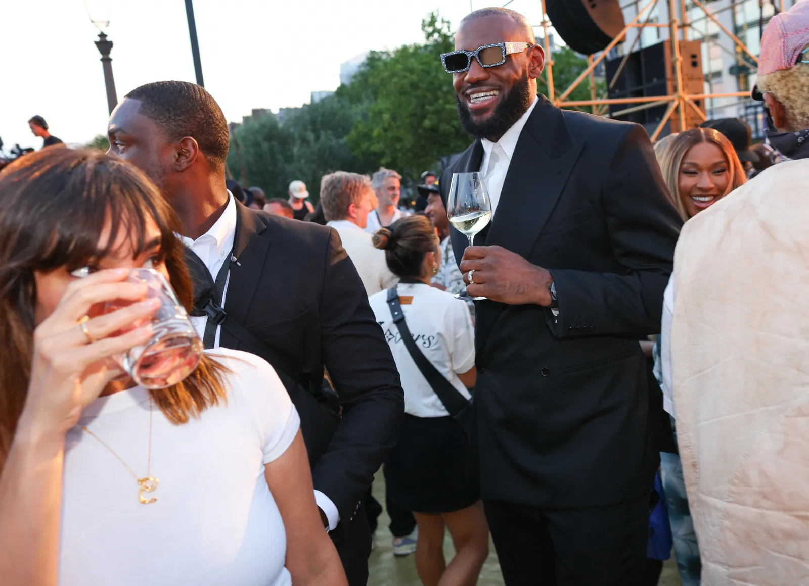 Lebron James. Paris spring 2024 menswear