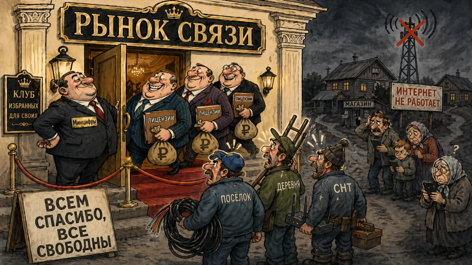 Малых операторов тут не ждут