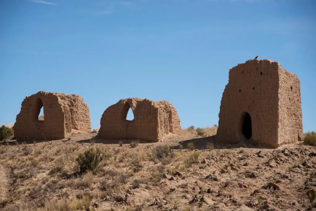 Chullpas en el Altiplano boliviano. Estas torres funerarias son vestigios de una civilización que existió antes del Imperio inca