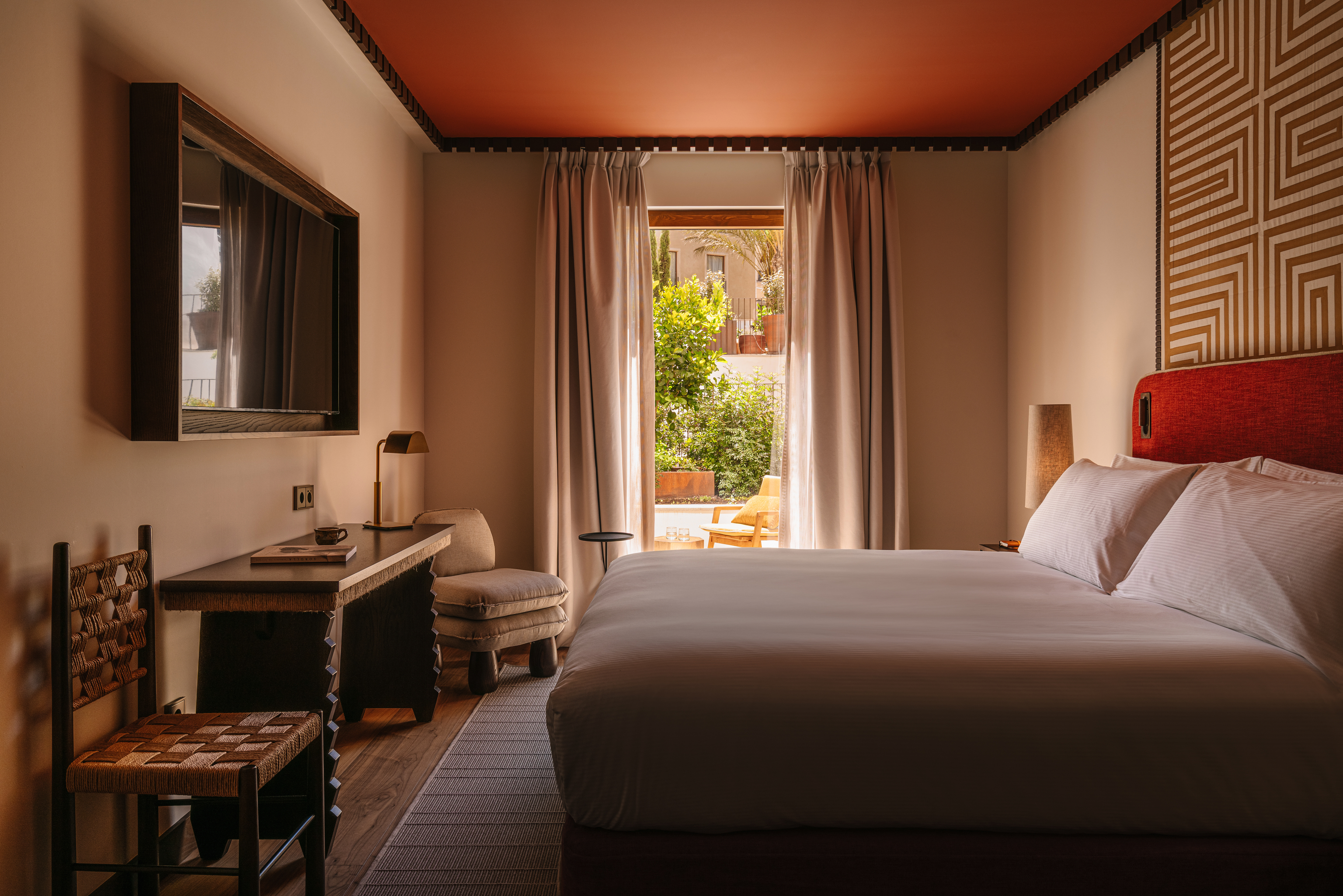 Una de las habitaciones.