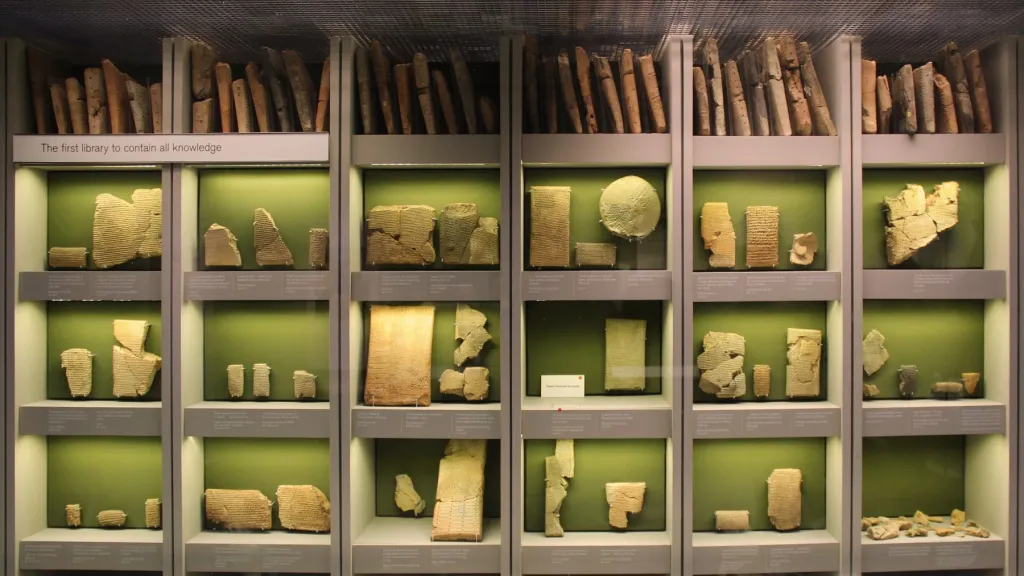 Reconstrucción de la biblioteca de Asurbanipal