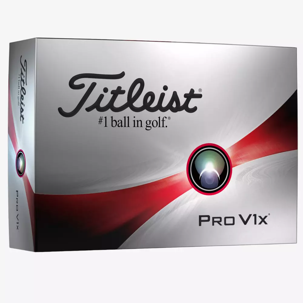 Pro V1x 2023 Golf Balls, White, Standard Play Numbers - Titleist