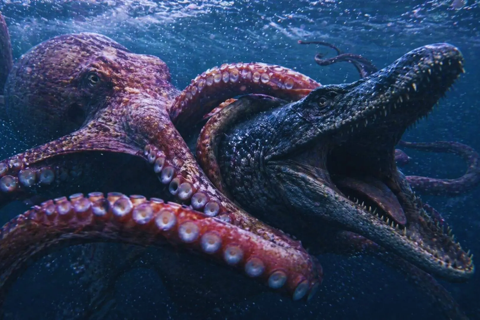 Los fósiles del ‘Kraken’ revelan que pulpos gigantes e inteligentes fueron superdepredadores en los mares del Cretácico