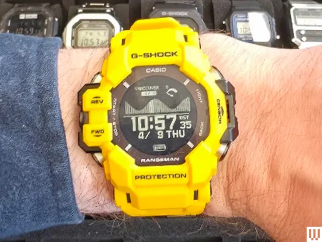 Image may contain Wristwatch Electronics Screen Digital Watch Computer Hardware Hardware Monitor and Ammunition
