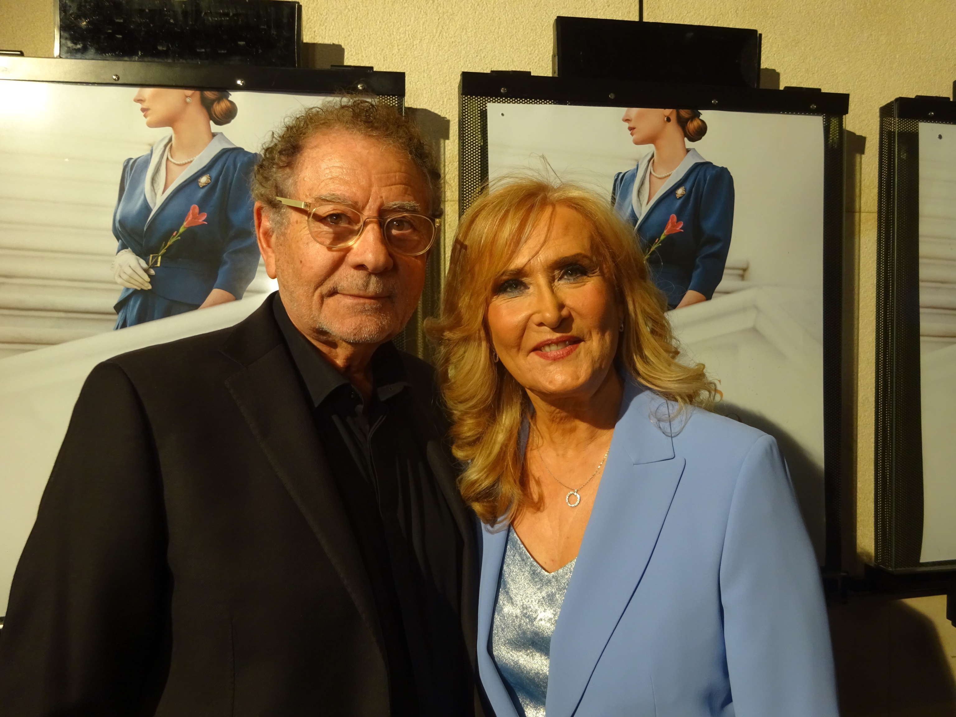Nieves Herrero y Roberto Verino.