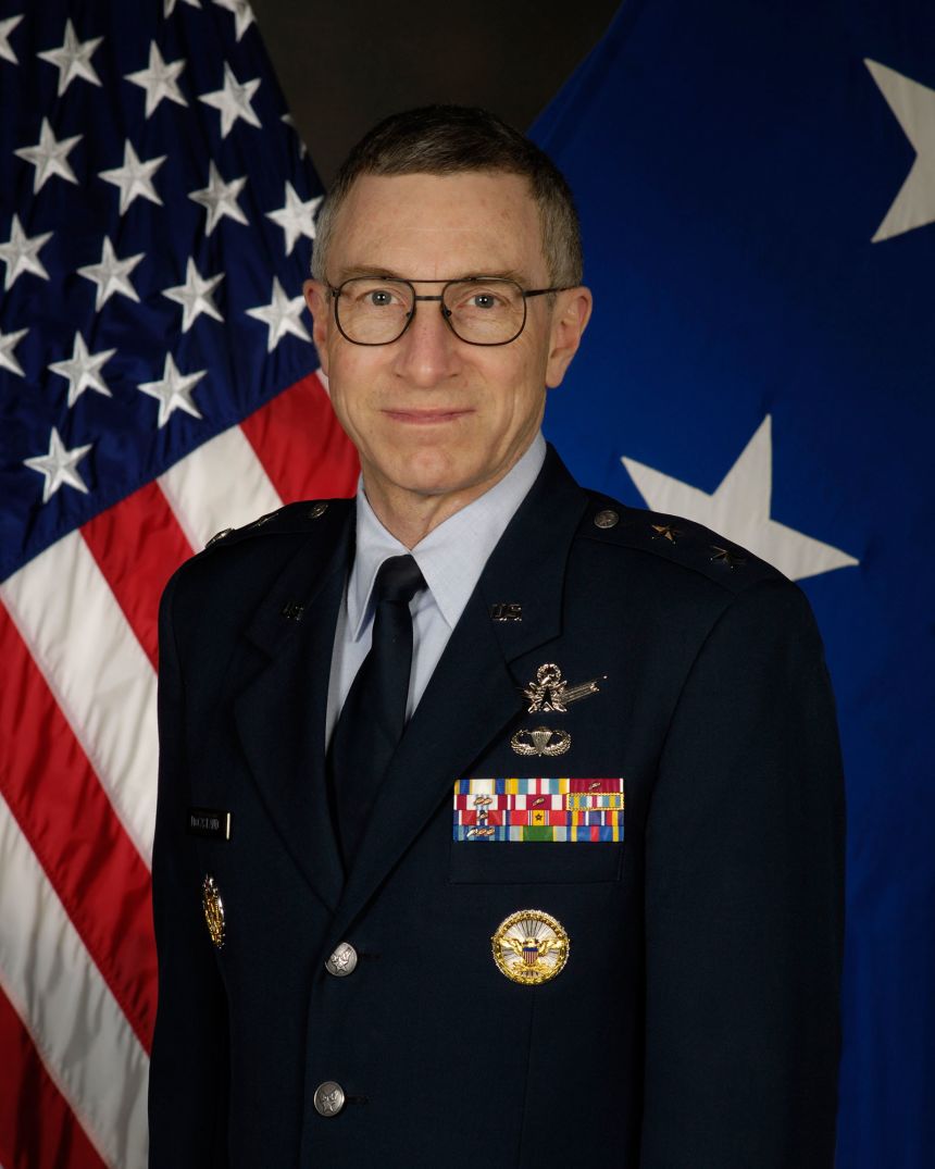 Retired Air Force Maj. Gen. William Neil McCasland