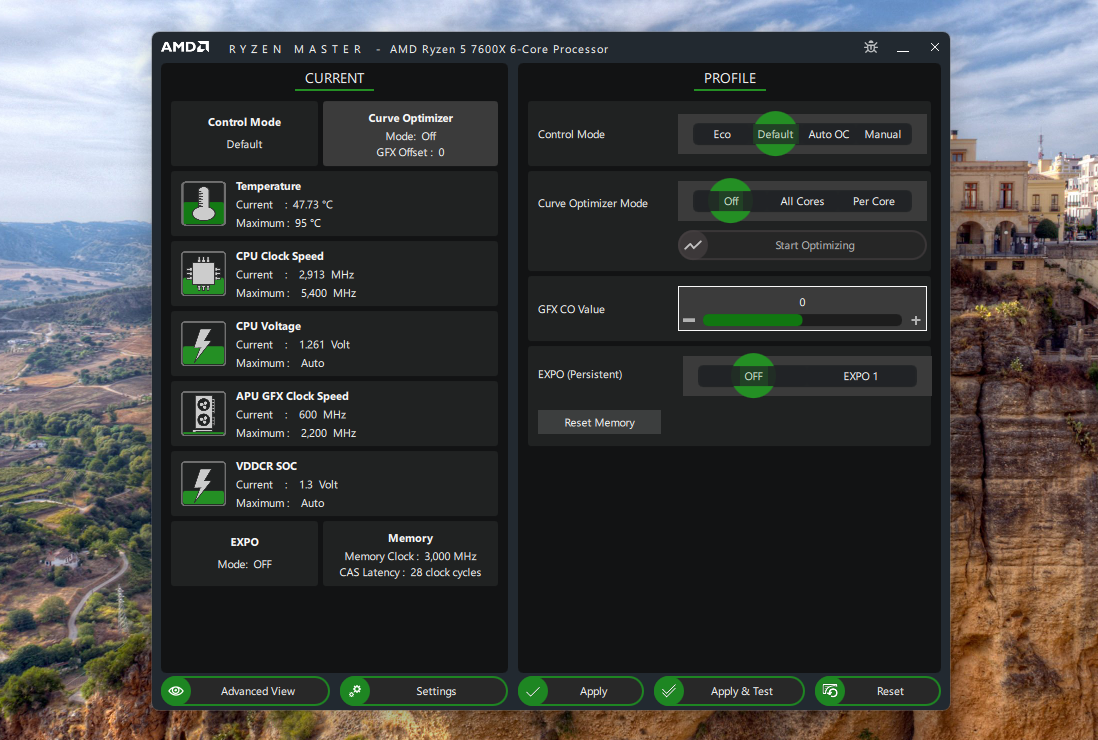 AMD Ryzen Master