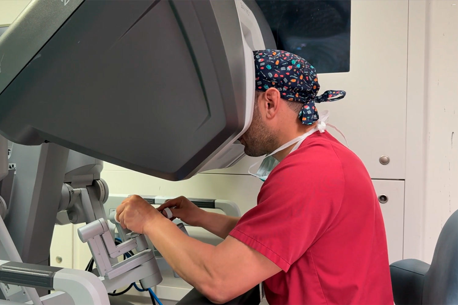 La cirug�a se ha llevado a cabo con el robot Da Vinci.