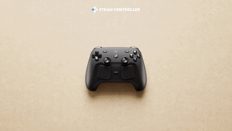 Render of the Steam Controller