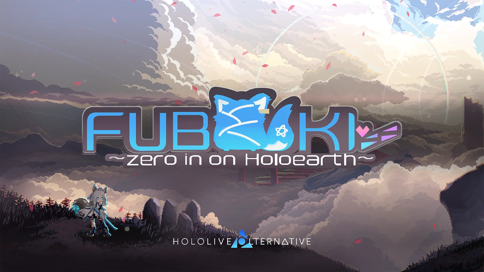 以白上吹雪为主角的像素风动作游戏《FUBUKI ~zero in on Holoearth~》开启发售纪念限时特惠活动