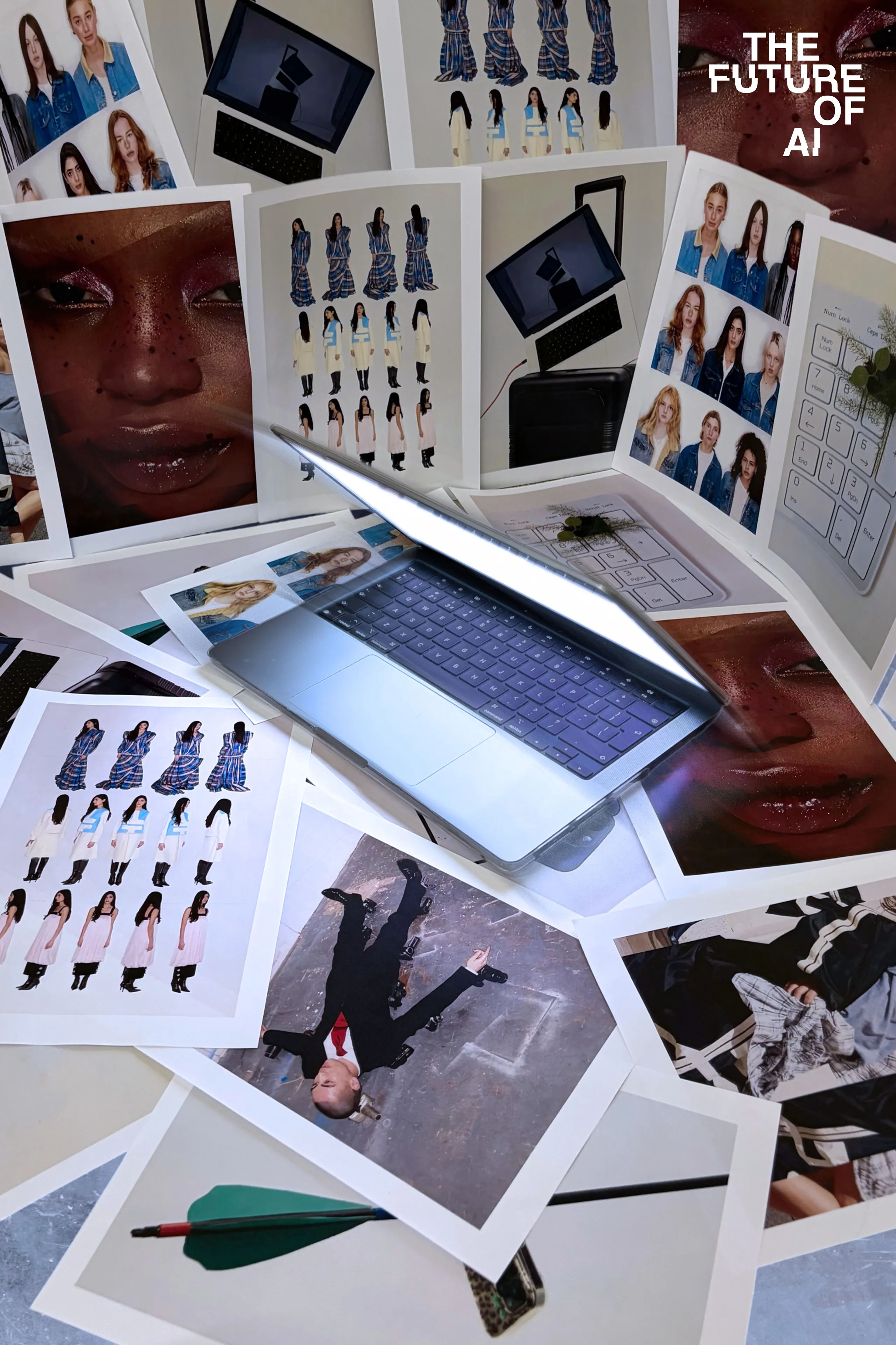 Image may contain Derrick Monasterio Art Collage Computer Electronics Laptop Pc Person and Computer Hardware